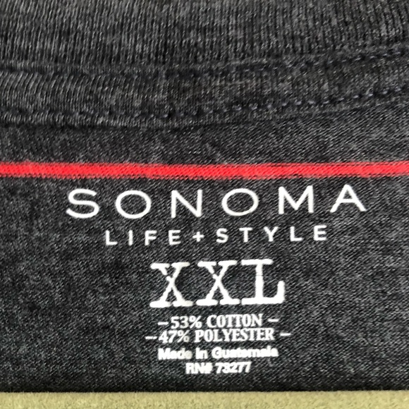 EUC Men’s Sonoma V-Neck T-Shirt - Picture 5 of 12